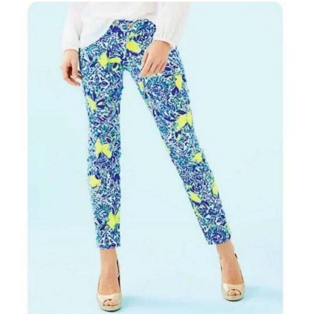 Lilly Pulitzer Kelly Pants - Resort White Zest for Life